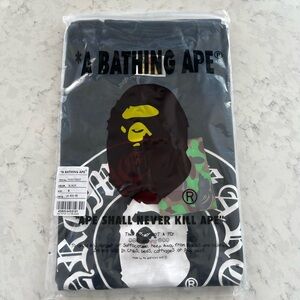 Bape x Chrome Hearts Horseshoe Tee (Brand New)(black)